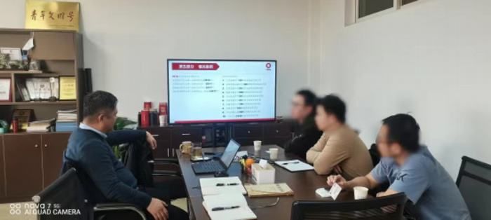 湖南鋰電池負極材料企業(yè)再次考察科源窯爐！